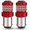 REPYL KYPSZQPSH 2 pz 1157 P21/5 W BAY15D LED Rosso Lampadina Luci Dei Freni Canbus PR21 BAZ15D P21/4 W Auto DRL Luci di Arresto Diurne (Color : Wit, Size : 1157 BAY15D P21-5W)