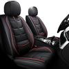 Tefebatu Cuscino Sedile Auto per Toyota Yaris Hybrid 2020-2025,Coprisedili anteriori e posteriori personalizzati, coprisedili traspiranti, antiscivolo, impermeabili
