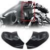 FINMOKAL Coperchio carenatura interna Batwing nero cromato per Harley Touring Electra Street Glide 96-13