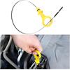 Adunsiaoto Astina Di Livello Dell'Olio Motore Auto, Accessori Per La Misurazione Del Livello Del Fluido Dell'Olio Motore, Sostituzione Astina Di Livello, Indicatore Di Livello, 54,1 Cm, Giallo