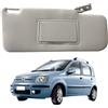 Generico Pantina Aletta Parasole Destra (LATO PASSEGGERO) Adatta per FIAT PANDA 169 dal 2003 CON SPECCHIO
