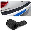 YWDRE Protezione Paraurti Posteriore Auto per Mercedes Benz CLA Shooting Brake (X117) 2015-2016, Paracolpi Nastro per Auto Soglia della Porta in Gomma Paraurti Protezione,A-104cm*9cm