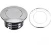 DQJSUU Motocicletta tappo serbatoio Per Softail Per Deluxe Per Boy Cl&assic Sport Glide 18-Up Tappo Serbatoio A Scomparsa Con Montaggio A Filo Kit Tappi Lato Sinistro