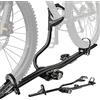 CHROMEMASTER Turtle Pro-S | Portabiciclette, Portabiciclette da Tetto, Supporto Universale per Biciclette sul Tetto dell'auto, con Serratura | Capacità di Carico Fino a 20 kg | Struttura Leggera in Alluminio