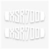 DVKOELGL Adesivo Moto Decalcomania Impermeabile Per Yamaha XSR 700 XSR700 2016-2024 2023 2022 2021 2020 2019 2018 2017