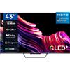Does not apply Smart TV, MQE7600Z, 43", QLED, 4K, UHD, HDR 10+, Google TV, Matte Screen, Eye Ca