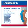 LEUKOPLAST Leukotape K Taping Cerotto Elastico Azzurro 5X500 Cm