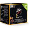 Generico Caffè Vergnano 1882, 400 Capsule Miscela NAPOLI - Compostabili e Compatibili con Nespresso - Intensità 10/10 -DD-