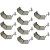 Generic Coperta Saldatura Telo Resistente Al E Al Calore Per Saldatura | 10 Pezzi Barriera Termica Per Saldatura Brasatura Stufe Grill Fai Da Te Idraulica Riparazioni
