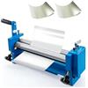Generic Macchina piegatubi manuale della lamiera sottile per piegatura rotonda, strumento manuale per lamiere di acciaio, rame e alluminio