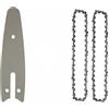AHHQD 4/6/8/10 pollici 1/4 guida for catena for motosega sega elettrica portatile mini lama for da potatura accessori for for .0520