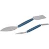 AB Tools 2 spatole + strumenti triangolari per profilatura a foglia quadrata