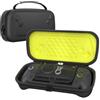 ProCase Cassa da Trasporto per ASUS ROG Xbox Ally / ROG Xbox Ally X 7 2025, Borsa di Stoccaggio Dura Eva con 5 Slot per Schede SD, Borsa Protettiva per Console da Gioco Portatili e Accessori -Nero