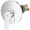 Grohe BauEdge Miscelatore monocomando per doccia completo 29078000