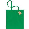 Shopper cotone organico 140 g/m² con manici lunghi 38 x 42 cm Borough personalizzate o neutre