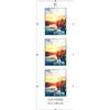 MG Design Cornice Clip 35 x 100 cm - a giorno senza cornice con vetro acrilico e pannello HDF, verticale o orizzontale, per foto, poster, certificati e puzzle