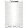 Gütermann Gutermann (Sewing Thread) Sew All Thread 1000m - White (800) by Gutterman