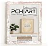 PCH[art] Cornice portafoto di alta qualità, 40 mm, in MDF, effetto vintage, 80 x 110 cm, con vetro sintetico antiriflesso, formato verticale e orizzontale, montaggio a parete e da tavolo, design moderno per