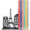 Balvi Fermalibri Paris Colore nero Resistente e antiscivolo Metallo