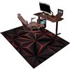 Cevgubn Tappeto per Sedia Gaming Tappeto Ufficio Salvapavimento Antiscivolo Tappeto per Sedia con Ruote Tappetino per Pavimenti Duri 60 x 90 cm Tappetino per Sedia da Gaming per Parquet e Pavimenti Duri