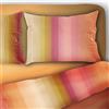 Morfeo Completo Letto Matrimoniale, Singolo, 1 Piazza e Mezzo LUMIERE RELAX Puro cotone Set Lenzuola (Arancione, 1 Piazza e Mezzo)