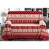 SpazioTessile Copritutto Arredatutto Telo arredo Copridivano Copriletto Fantasie Montagna Letto Divano 100% Puro Cotone Misure Maxi (Tirolo, 280x300)
