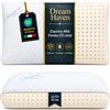 DREAM HAVEN Cuscino Alto 15 cm, Cuscino Memory Foam Forato con Federa Ossigeno Traspirante, Antiacaro, Antirughe e Anallergica, Cuscino Letto Ergonomico Made in Italy (1)