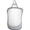 EQLEF Cesto Portabiancheria Pieghevole, Cesto Portaoggetti per Biancheria Pop-up Borsa per Lavatrice Pieghevole Giocattolo da Appendere Organizer Ordinato con Manico (Grigio)