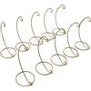 Elchuiaby Espositore in Metallo A Forma Di L, Supporto Per Bonsai, Giardinaggio, Gancio Decorativo Per Casa, Piante Grasse, Paesaggistica, Bonsai in Miniatura, Giardino, Matrimonio, Palline Di Natale (10 Pezzi)