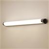 Jadssox Barra Luminosa a LED lineare per Trucco Lampada da Bagno Moderna Barra sopra Lo Specchio Apparecchio di Illuminazione a Specchio Cromato Lampada da Parete per Trucco a Striscia Lunga sopra Lo