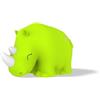 [D]hink DHINK - Luce notturna a LED con rinoceronte, lampada da notte in silicone per cameretta dei bambini e bambini, lampada da comodino per bambini, regalo per nascita