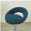 Mswborml Rotondo Copri Sgabelli Cucina con Schienale Cavo 4/2 Pezzi, Elasticizzato Coprisedie Fodere per Sgabelli Rotondi da Bar con Schienale Aperto, Girevoli Coprisgabello da Bar Lavabile,E,1PC