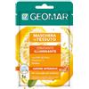 GEOMAR | Maschera Viso Tessuto, Idratante Illuminate, 95% di Origine Naturale, Dermatologicamente Testata, Formula Vegan, 6 x 22 ml