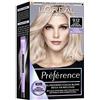 L'Oreal Paris L'Oréal Paris Préférence Cool Blondes, n° 9.12 Biondo cenere beige molto chiaro (Alaska), colore permanente per capelli con risultato di colore freddo, colorante per capelli con colorazione e balsamo