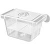 Generic Scatola Per Allevamento Pesci - Vasca Per Incubazione In Acrilico 12,5x7x7 Cm, Camera Di Isolamento, Divisore Trasparente, Vivaio Per Acquari, Incubatrice Per Pesci Piccoli | Scatole Di Separazione Pe