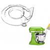 FARYODI Paraspruzzi di ricambio per Kitchen Aid 4.5-5 T Stand Mixer, paraspruzzi frullatore, perfetto come coperchio per ciotole KitchenAid, coperchio pieghevole per la ciotola del mixer