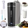 JOTOL Bollitore Elettrico da Viaggio 500ml,3 in 1 Bollitore Elettrico Portatile Mini,Acciaio Inox 316,Ebollizione Rapida,4 Livelli di Temperatura Regolabili,per Tè,Latte,Caffè