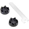 Bohaner 2 X Frizione 9704230 Blender Coupler Ricambio per Kitchen Aid Mixer Modelli KSB52, KSB5, 5KSB52 e 5KSB5 con chiave di montaggio inclusa