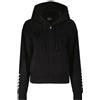 EA7 EMPORIO ARMANI FELPA FULL ZIP CON CAPPUCCIO EAGLE DONNA