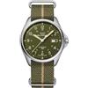 Glycine Combat Vintage 43 mm Automatic, verde, cinghia