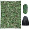 Leikurvo Rete mimetica a doppio strato, rete mimetica, 2 x 3 m, protezione da sguardi indiscreti, rete mimetica, protezione solare, camuffata, camuffata, camouflage per auto, caccia, decorazione