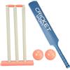 KIOALXZ Set di mazze da cricket e palline per bambini, giocattolo coinvolgente per esterni che incoraggia il legame familiare e il divertimento giocando insieme all'aperto. Set