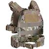 OAREA Outdoor Caccia Gilet Bambini Mini Airsoft Tactical Caccia Gilet con Patrol Belt Molle Combat Vest XS/S per Bambini 2-6 Anni