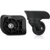 CHGAUOPN Ruota girevole per valigie, Ruota girevole a 360 gradi for bagagli, ruota silenziosa, sostituzione, riparazione, parti, spinner (W079#)