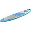Eminchu Tavola da Stand Up Paddle Gonfiabile con Leash, Pinna, Pompa a Doppia Azione Zaino Capacità di Carico 150kg Resistente ai Raggi UV Tavola da Paddle Surf per Surf, Spiaggia (GREEN)