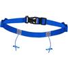 Chatonshen Cintura per Triathlon Regolabile, Porta Pettorale con Numero, Passanti in Gel Riflettenti, Fibbia a Sgancio Rapido, Nylon Flessibile, Rosso