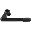 VIRELLO BikeStem, lega di alluminio Riserforfor22,2 mm, manubrio 25,4 mm, estensione 80 mm, lunghezza 150 mm, -17 gradi, argento