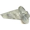 PARTSDEPOT Anodo di Zinco Trim Tab 34127 Compatibile con Mercruiser Alpha One Generation I Drives 1972-1990