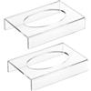 Generic Supporto per palline - Supporto da 6,3 pollici | Acrilico trasparente - Scaffale da tavolo da calcio Organizer da scrivania Vetrina trasparente per palline sportive Casa Ufficio Negozio Display
