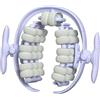 XLWLLNJ Rullo Massaggiante per Gambe, Strumento di Recupero, Massaggiatore Muscolare Manuale, Rullo Drenante con Design 2 in 1 Staccabile, Adatto per.., Rosa